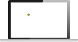 Spinning beach ball on Mac screen