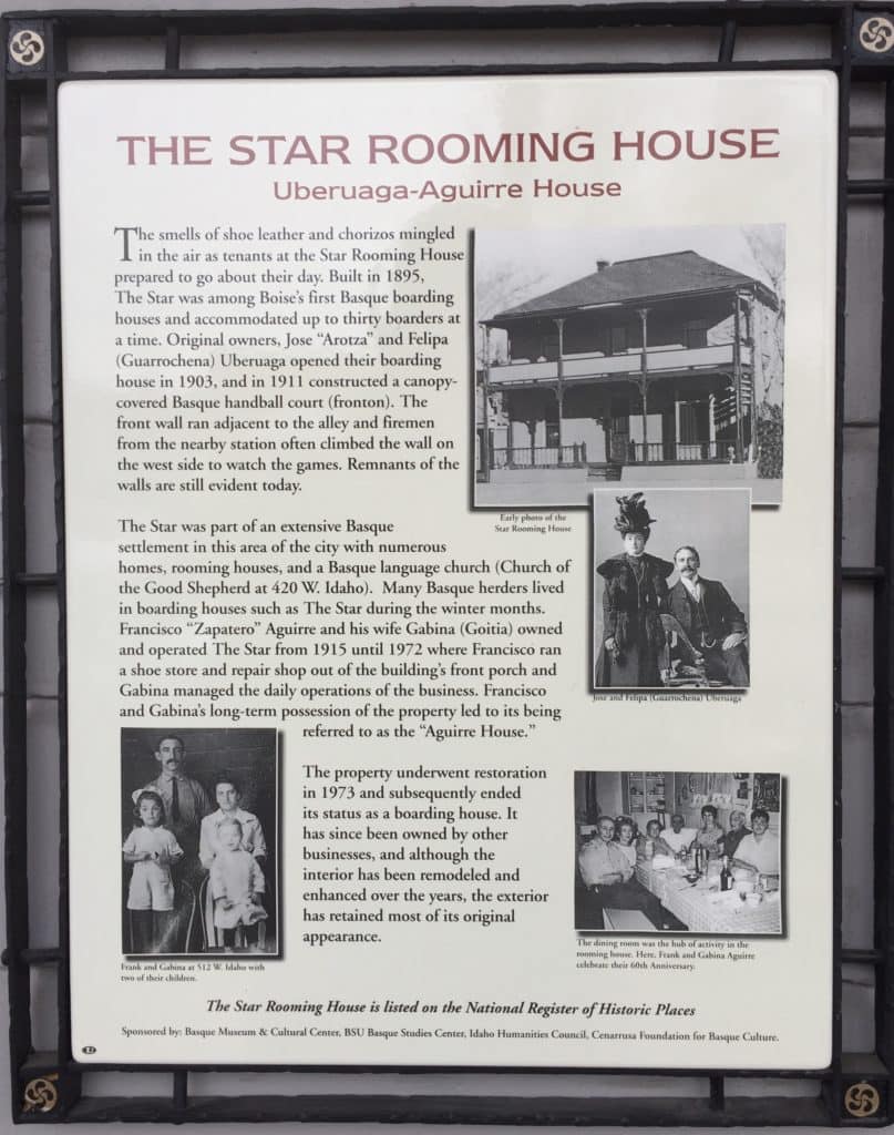 The Star Rooming House 512 W Idaho St